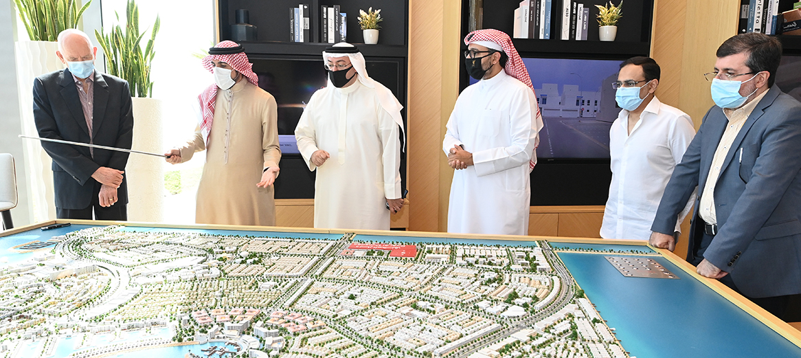 Diyar Al Muharraq Welcomes RERA CEO  on a Guided Tour